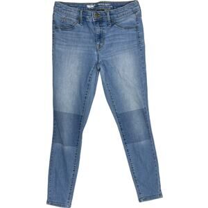 Mossimo Jegging Jeans Womens Size 4 Blue Denim Mid Rise Power Stretch Cotton